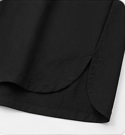 Layered Ruffle Collar Contrast Blouse