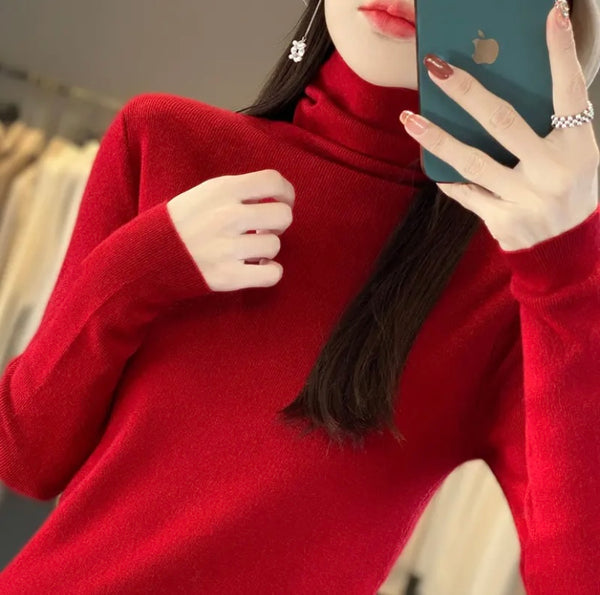 Soft Touch Turtleneck Sweater by Joyjocey - view 2 of 11