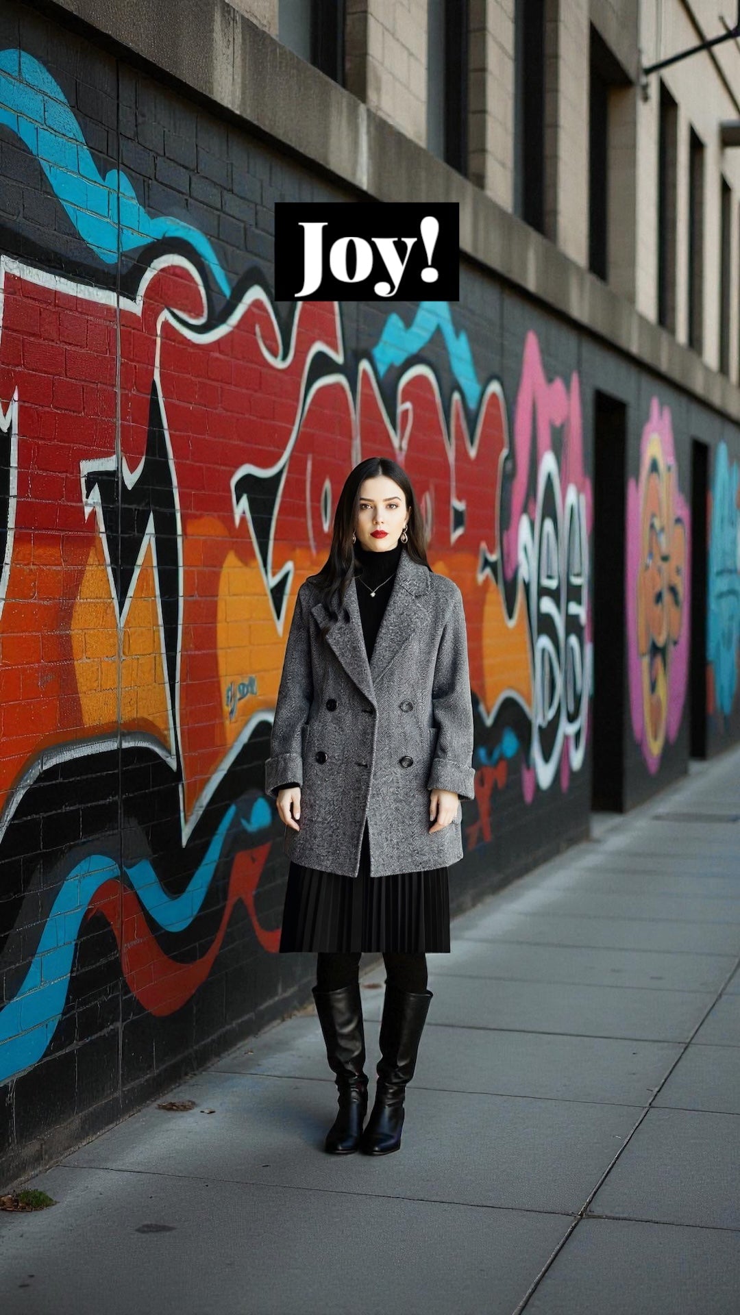 Medium Length Wool Coat