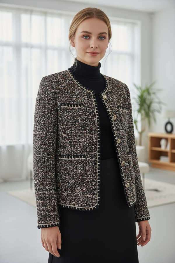 Signature Wool Tweed Jacket by Joyjocey - view 2 of 3