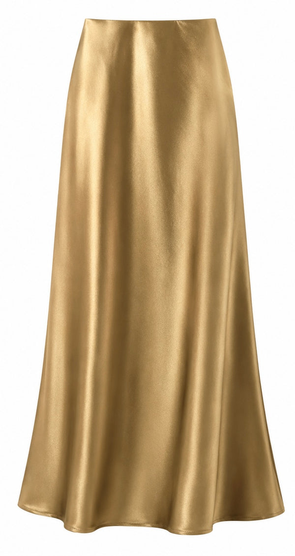 Elegant Satin Maxi Skirt by Joyjocey - view 1 of 14