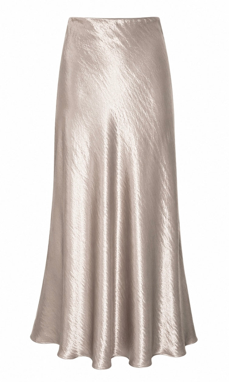 Elegant Satin Maxi Skirt by Joyjocey - view 7 of 14
