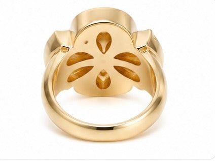 Four-Leaf Clover Crystal Ring by Joyjocey - view 3 of 5