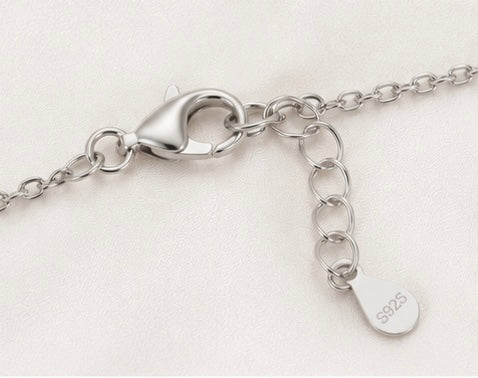 Sparkling Crystal Rectangle Pendant Necklace by Joyjocey - view 3 of 6