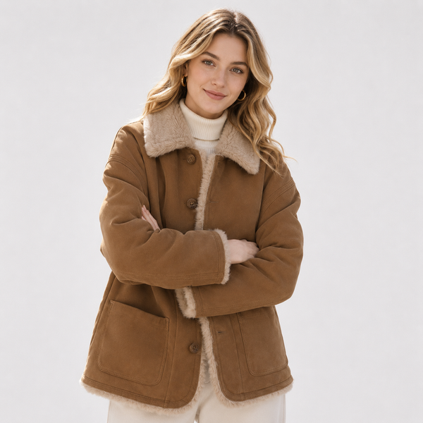 Cozy Faux Shearling Jacket