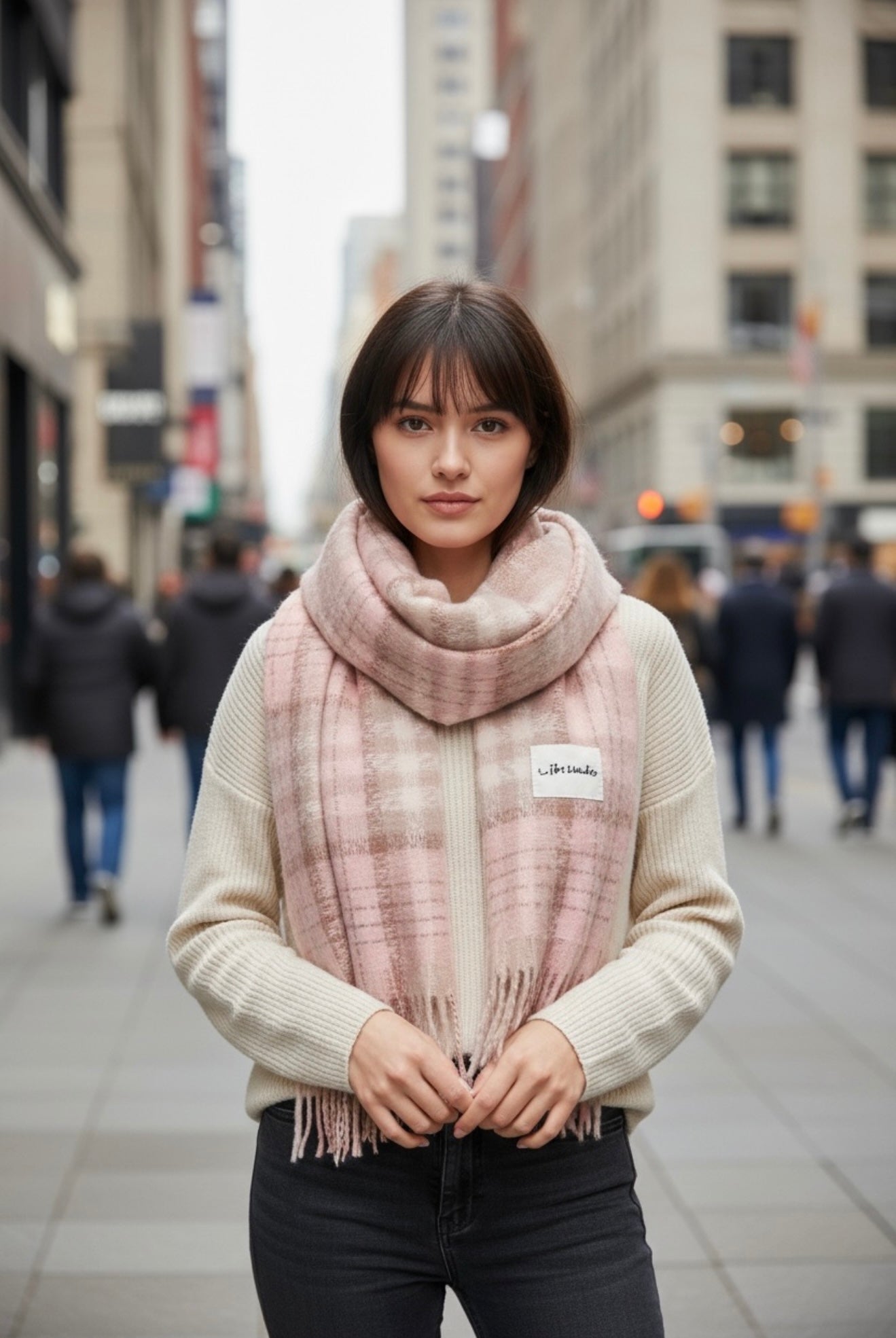 Long Plait Scarf for Women – Pinky Collection