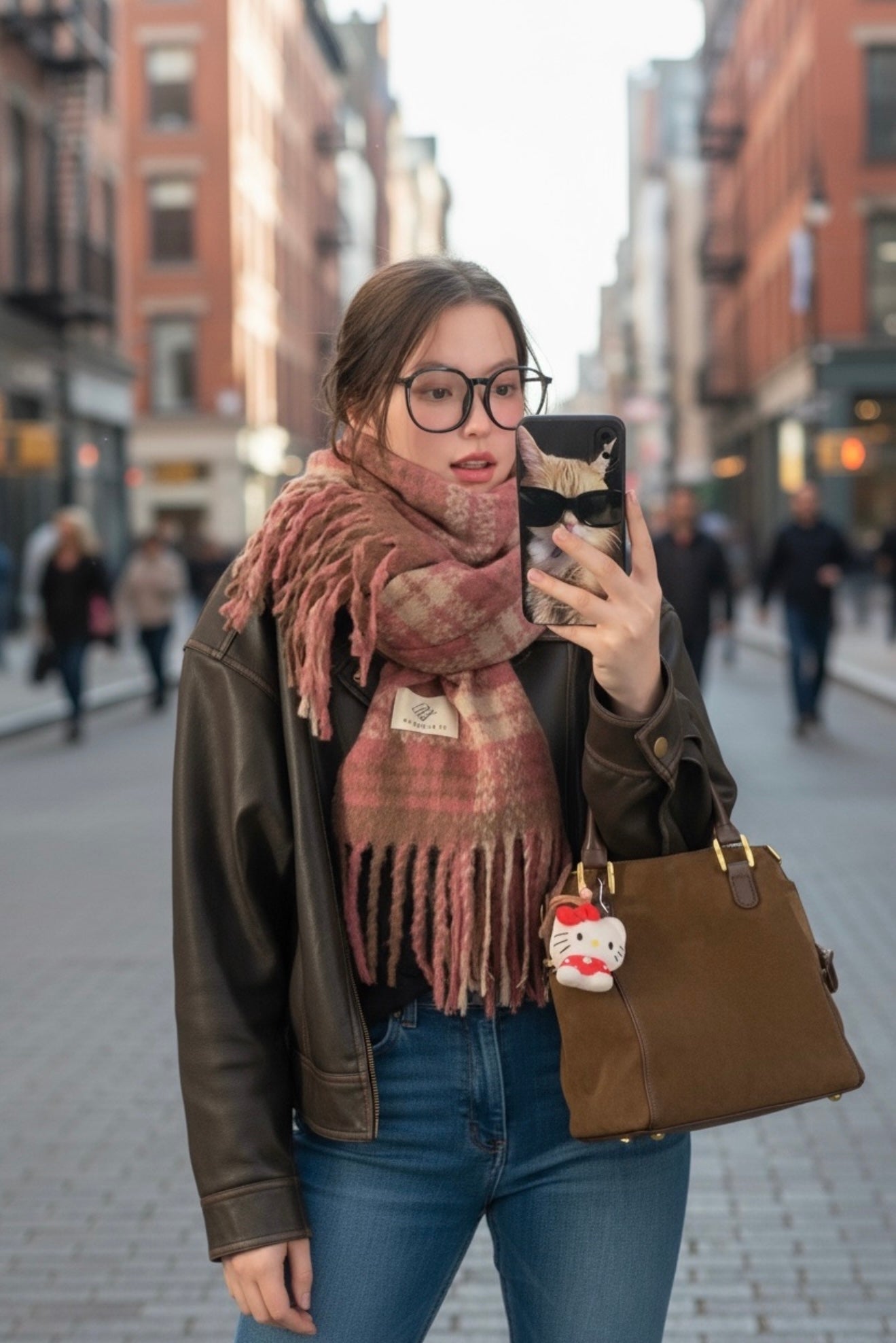 Long Plait Scarf for Women – Pinky Collection