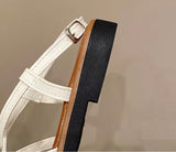 Women's Cross Strap Flat Sandals