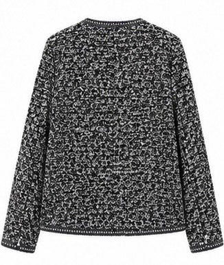Wool Blend Tweed Jacket