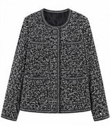 Wool Blend Tweed Jacket