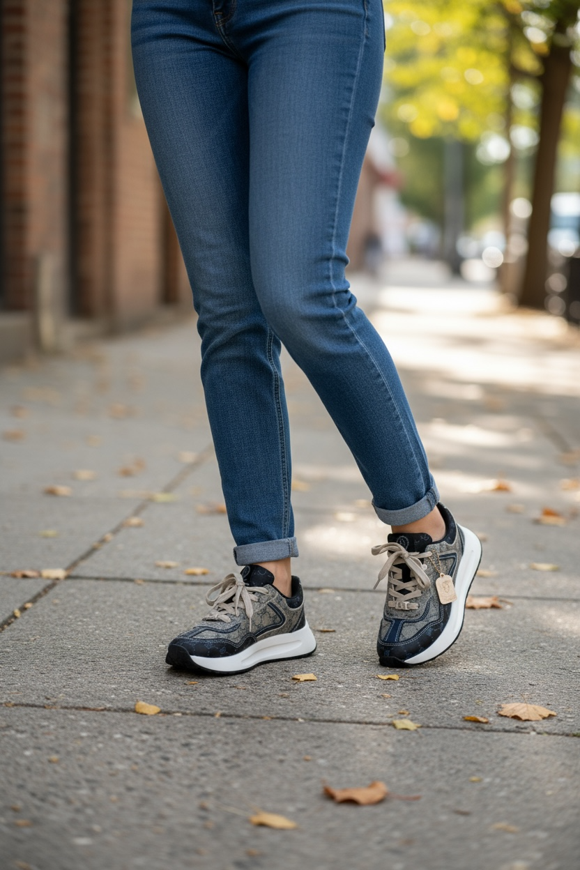 Unisex Premium Classic-Pattern Sneakers