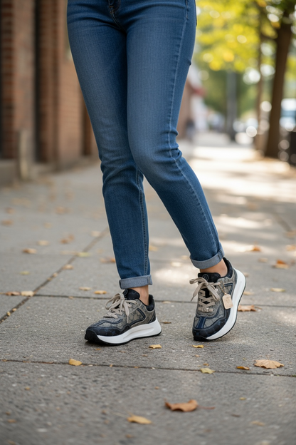 Unisex Premium Classic-Pattern Sneakers