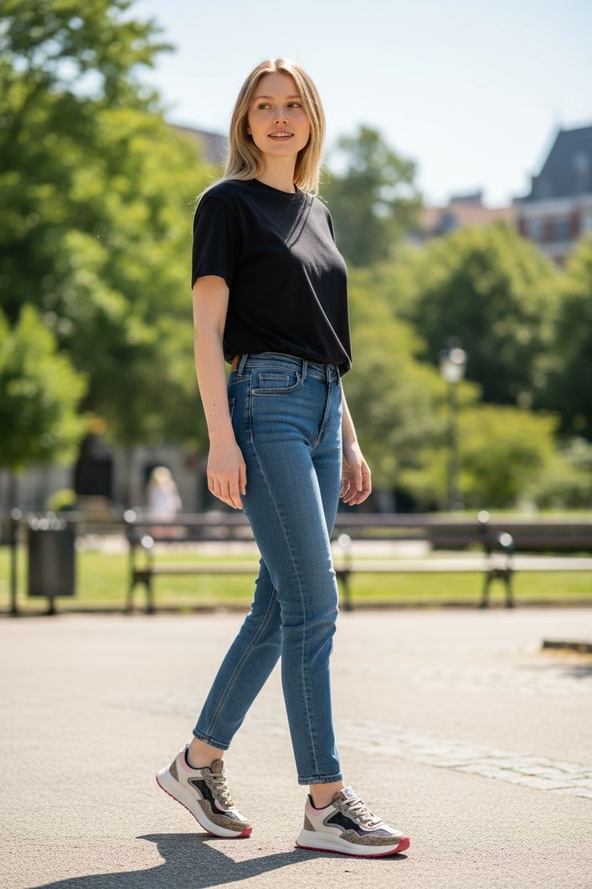 Unisex Premium Classic-Pattern Sneakers