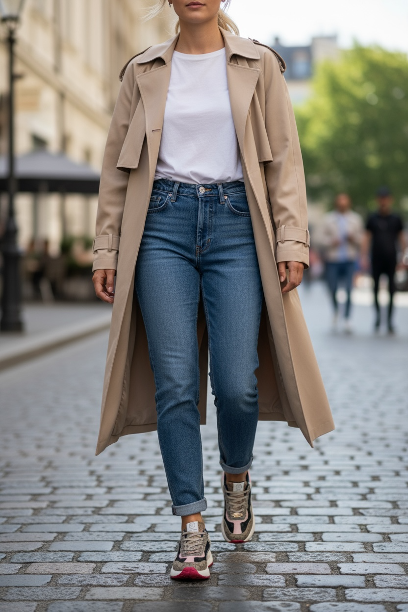 Unisex Premium Classic-Pattern Sneakers