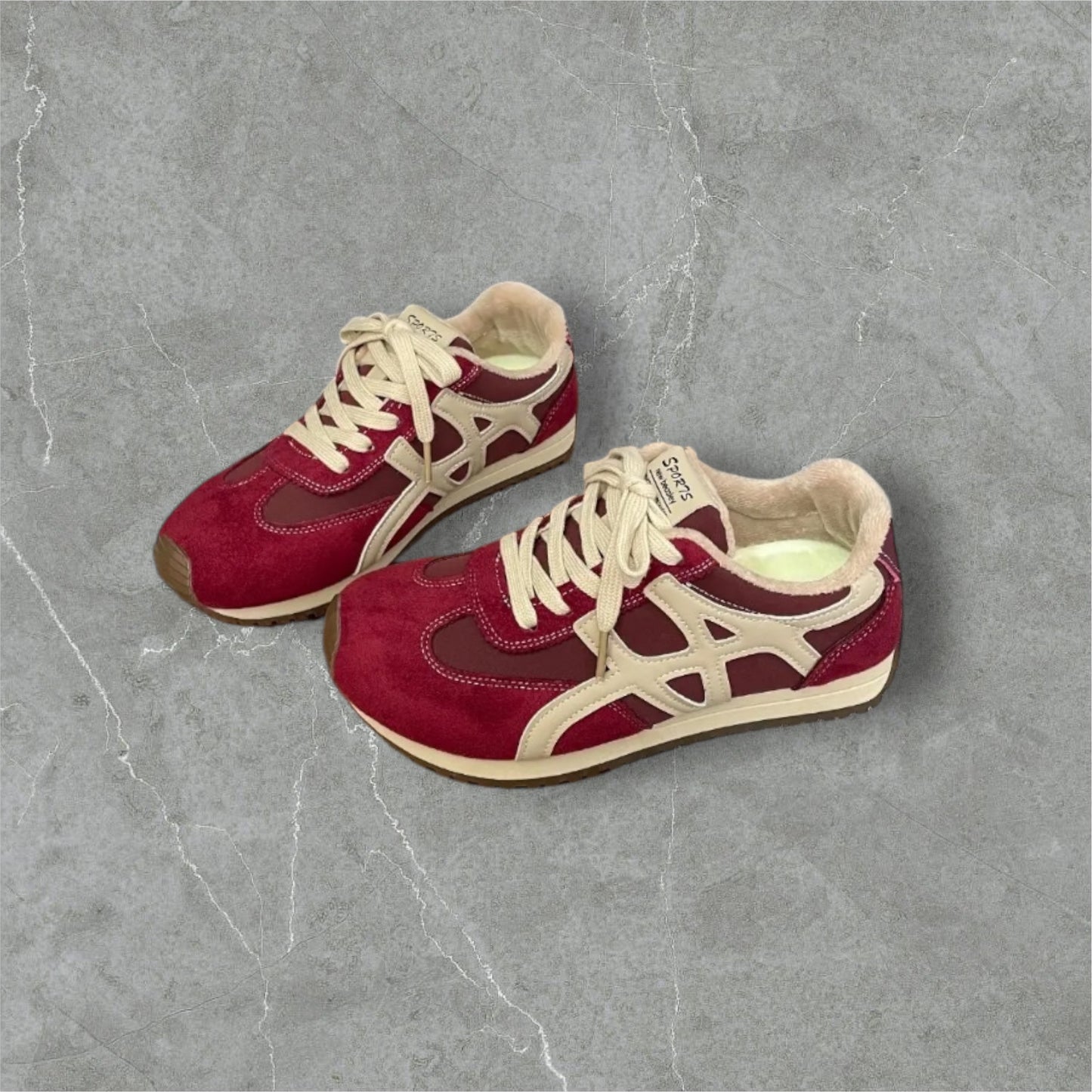 Classic Retro-Style Sneakers