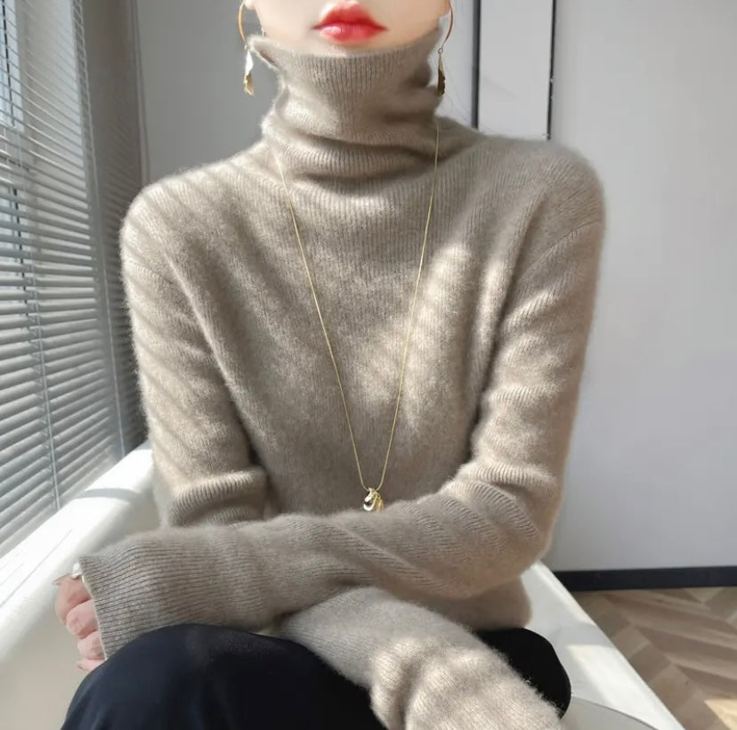 Soft Touch Turtleneck Sweater by Joyjocey - view 3 of 11