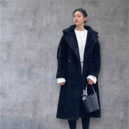 Teddy Wool Long Coat