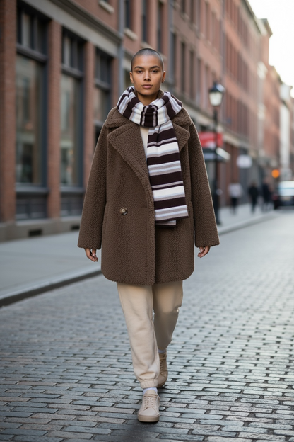 Teddy Wool Short Coat