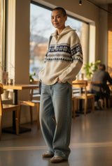 Unisex Half-Zip Knit Sweater by Joyjocey - view 3 of 6