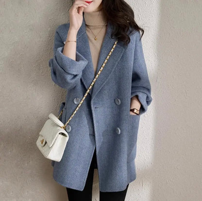 Medium Length Wool Coat