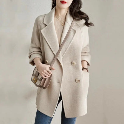 Medium Length Wool Coat