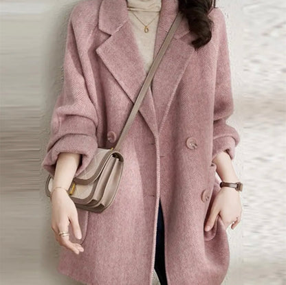 Medium Length Wool Coat