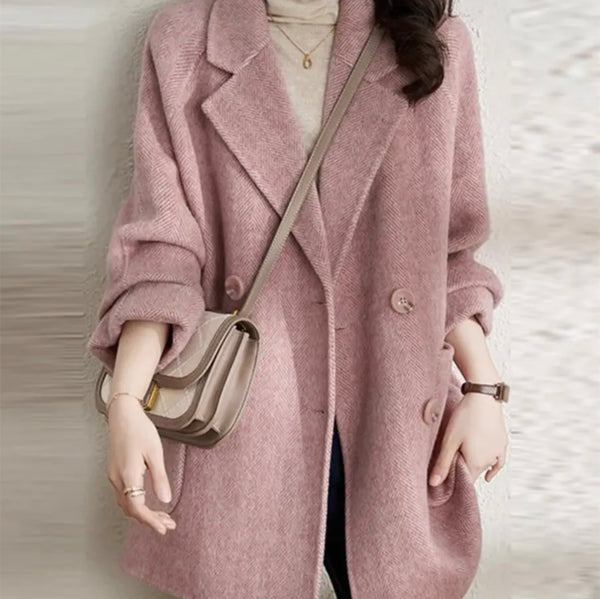 Medium Length Wool Coat