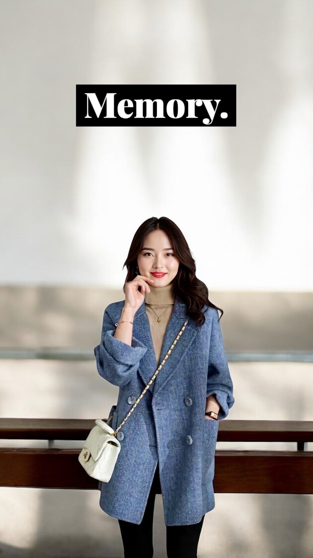 Medium Length Wool Coat