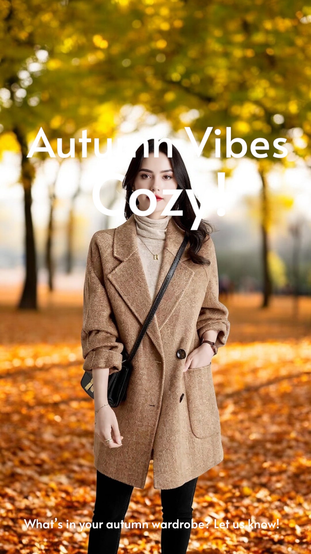 Medium Length Wool Coat