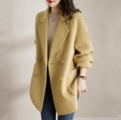 Medium Length Wool Coat
