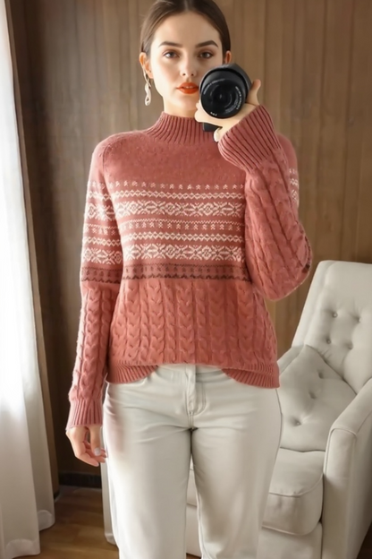 Retro Basic Wiool Sweater