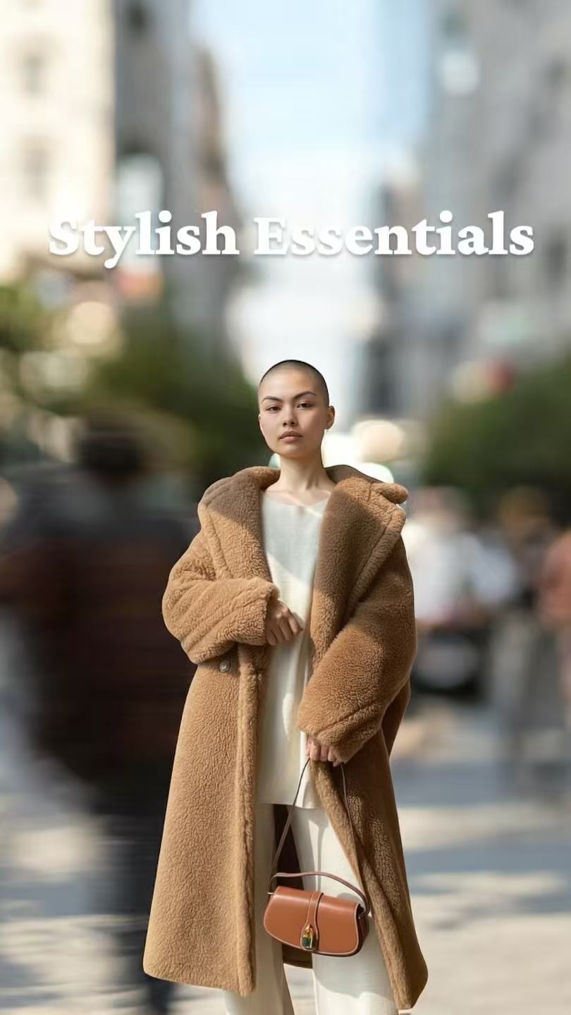 Sherpa Fleece Long Coat