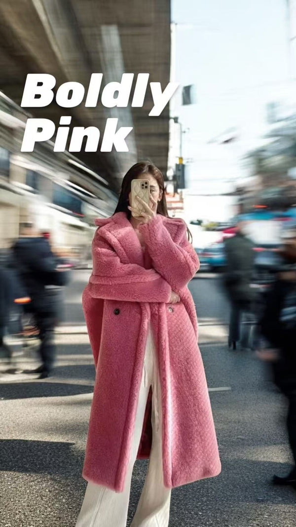 Sherpa Fleece Long Coat