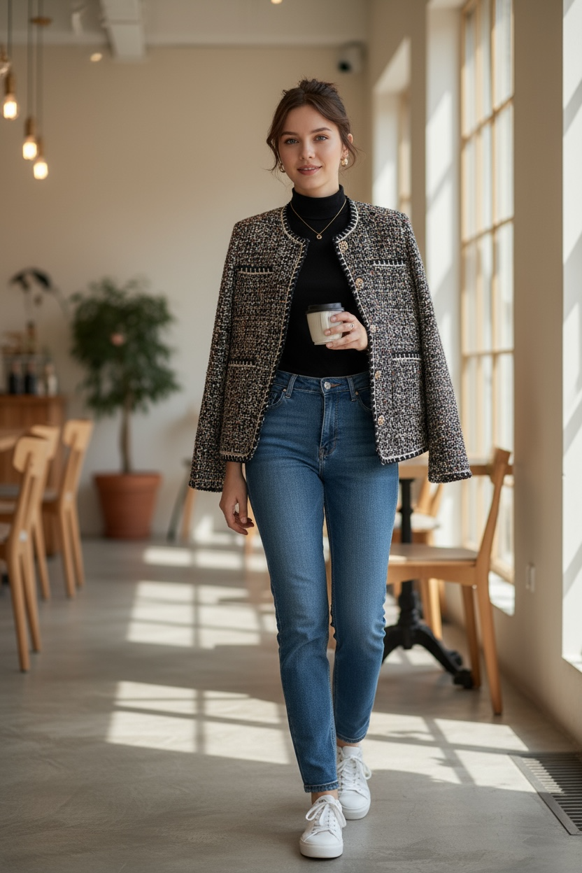Signature Wool Tweed Jacket