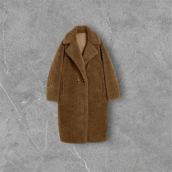 Teddy Wool Long Coat