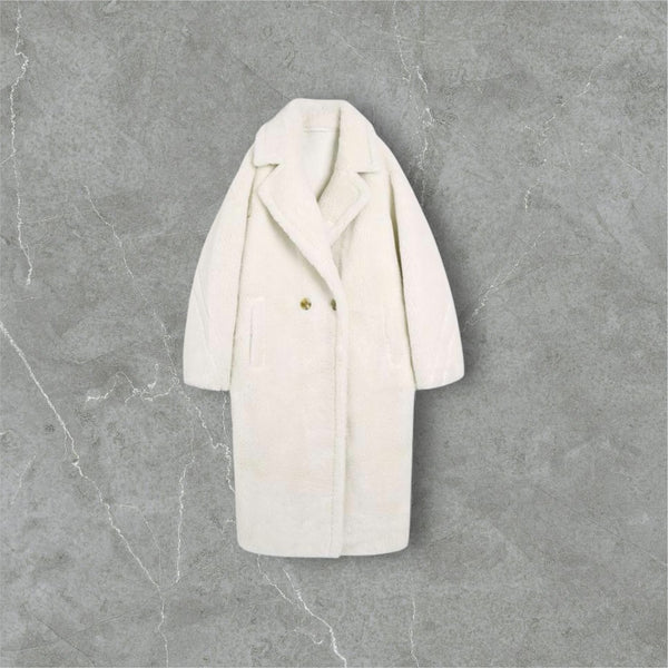 Teddy Wool Long Coat
