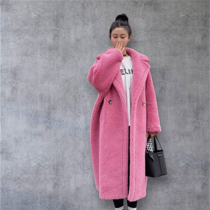 Teddy Wool Long Coat