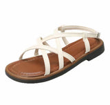 Women's Cross Strap Flat Sandals
