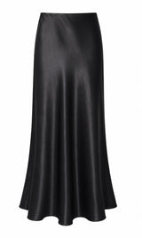 Elegant Satin Maxi Skirt by Joyjocey - view 8 of 14