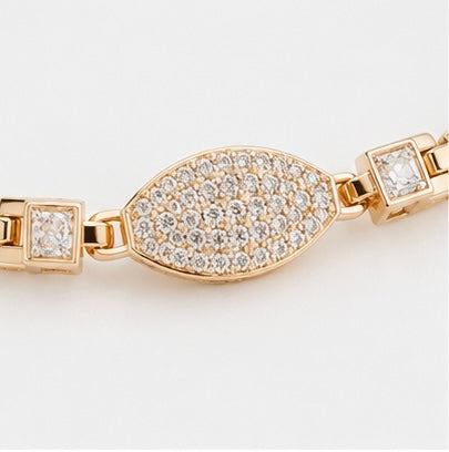 Gold-Tone Crystal Eye Bracelet by Joyjocey - view 4 of 8