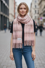 Long Plait Scarf for Women – Pinky Collection by Joyjocey - view 1 of 12