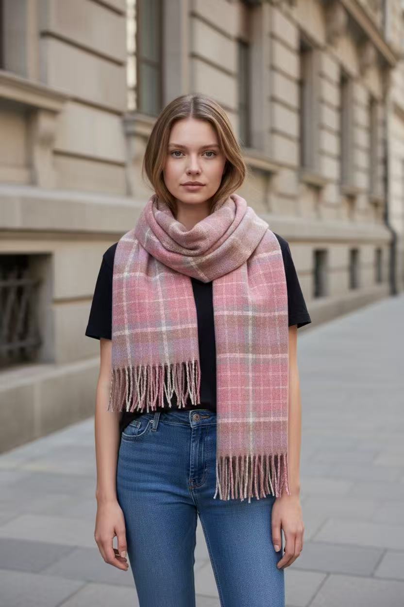 Long Plait Scarf for Women – Pinky Collection by Joyjocey - view 7 of 12