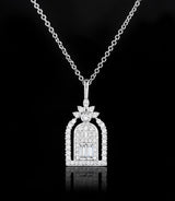 Stainless Steel & Zircon Pendant Necklace by Joyjocey - view 4 of 7