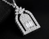 Stainless Steel & Zircon Pendant Necklace by Joyjocey - view 7 of 7
