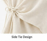 Women's Asymmetrical Side Tie Blouse by Joyjocey - view 4 of 7