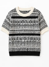 Women's Fair Isle Knit Sweater Top by Joyjocey - view 4 of 7