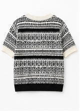 Women's Fair Isle Knit Sweater Top by Joyjocey - view 5 of 7