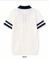 Women's Knit Polo Sweater Top by Joyjocey - view 4 of 5