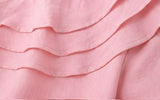 Women's Ruffle Trim Short Sleeve Blouse by Joyjocey - view 3 of 4