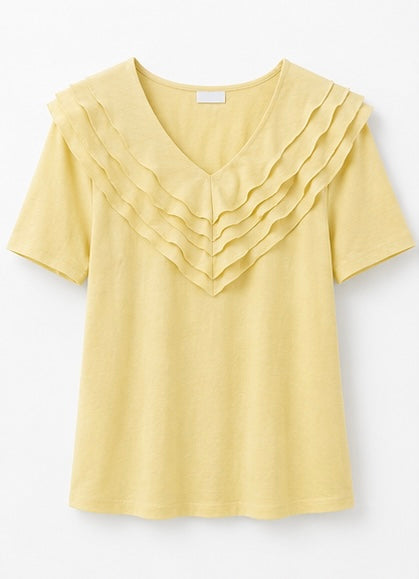 Women's Ruffle V-Neck Blouse by Joyjocey - view 3 of 6
